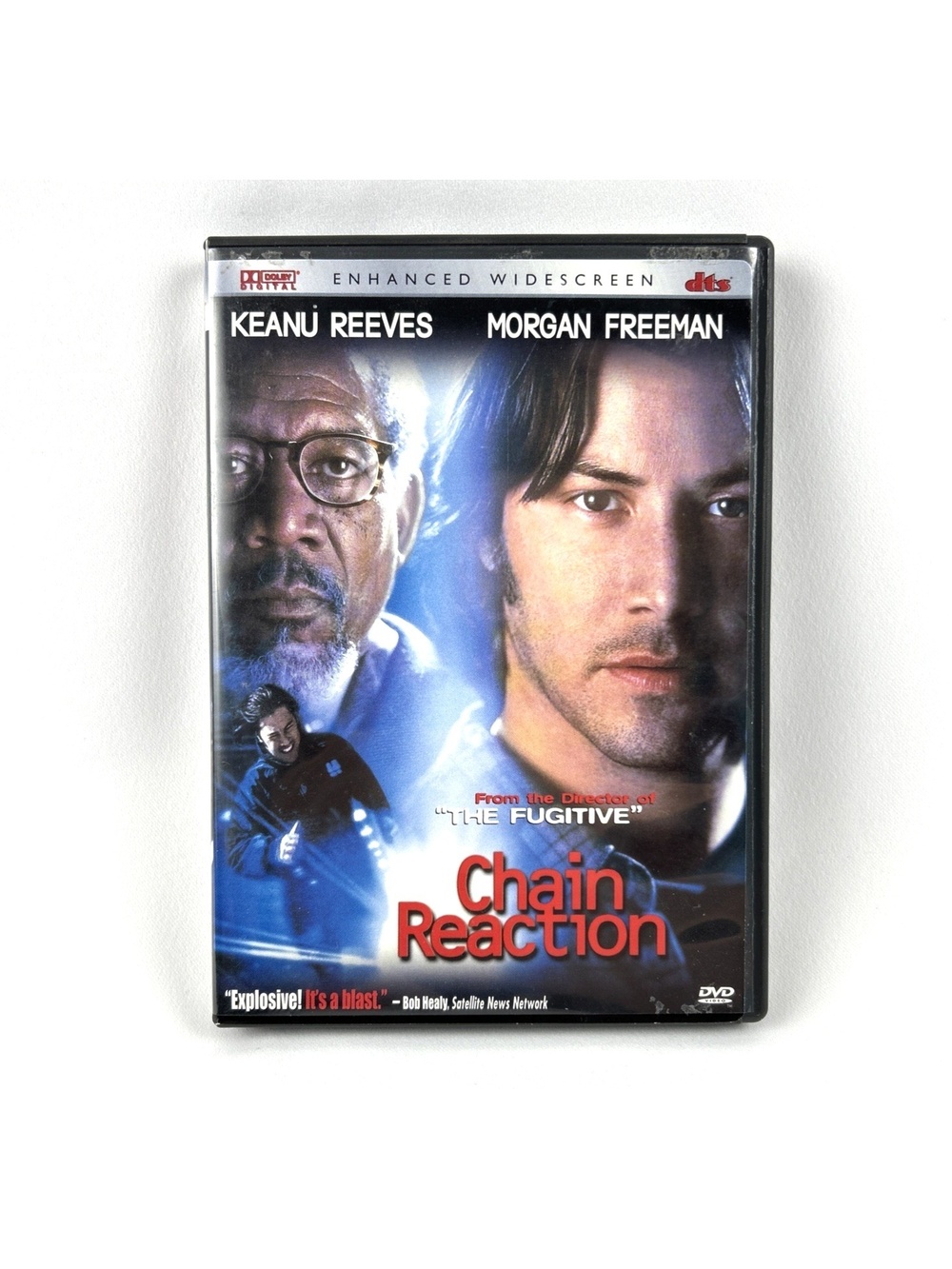 Chain Reaction DVD Keanu Reeves Morgan Freeman Tested